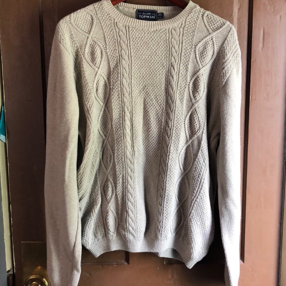 Cream Knit Sweater